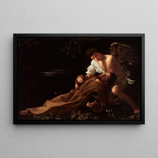 Caravaggio - Saint Francis of Assisi in Ecstasy.webp
