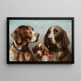 Carl Reichert - Family of German Shorthaired Pointers.webp