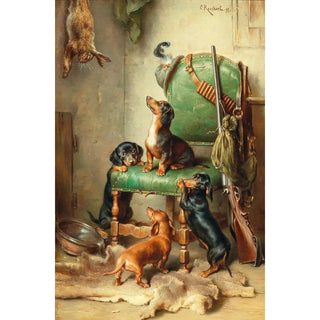 Carl Reichert - Noch nicht hasenrein.webp