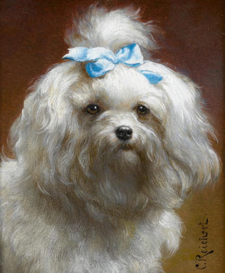 Carl Reichert - The blue bow.webp
