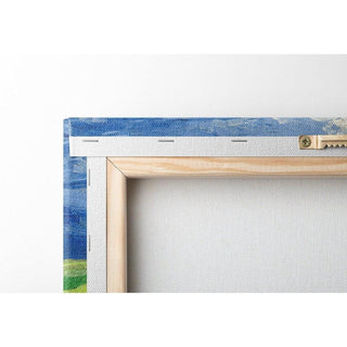 Champs de blé sous un ciel de pluie - Vincent Van Gogh | Reproduction Tableau Décoration murale affiche copie