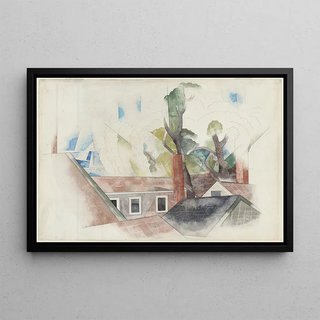 Charles Demuth - Rooftops and Trees.webp