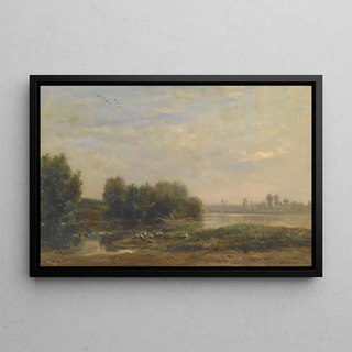Charles Franois Daubigny - On the Oise.webp