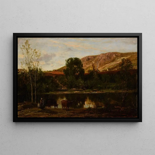 Charles Franois Daubigny - Paysage tang.webp