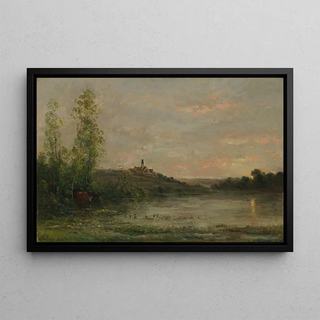 Charles Franois Daubigny - The Seine Morning.webp