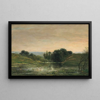Charles Franois Daubigny - tang De Gillieu Dauphin Solitude.webp