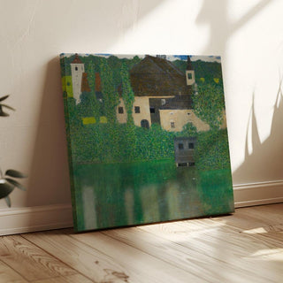 Château sur l'eau - Gustav Klimt | Reproduction Tableau Décoration murale affiche copie