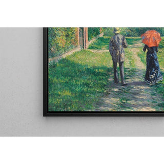 Chemin Montant - Gustave Caillebotte | Reproduction Tableau Décoration murale affiche copie