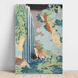 Chutes d'Ono sur le Kisokaidō - Katsushika Hokusai | Reproduction Tableau Décoration murale affiche copie