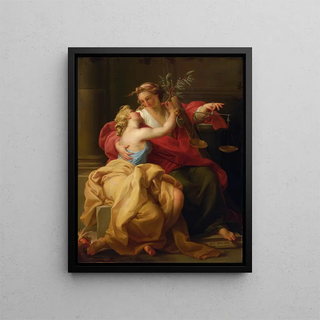 Circle Of Pompeo Batoni - Allegory Of Peace And Justice.webp