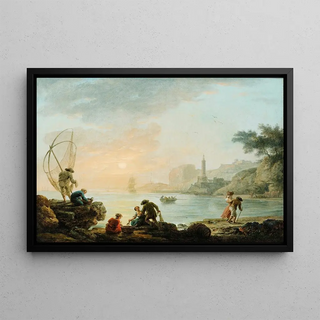 ClaudeJoseph Vernet - Fishers at the sunrise.webp