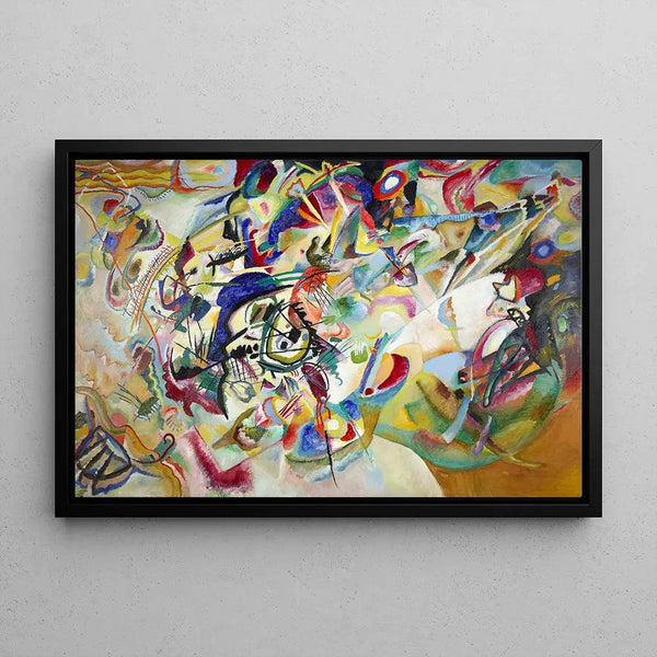 Reproduktion av målningen Composition VII - Wassily Kandinsky