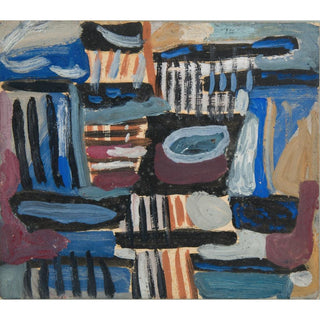 Composition abstraite II - Sasza Blonder | Reproduction Tableau Décoration murale affiche copie