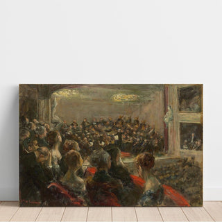 Concert à l'opéra - Max Liebermann | Reproduction Tableau Décoration murale affiche copie