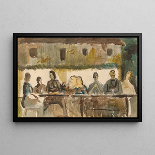 Cyprin Majernk - Feast in front of the House.webp