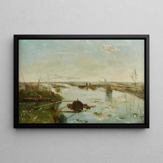 Daniel Ridgway Knight - Punts on a River.webp