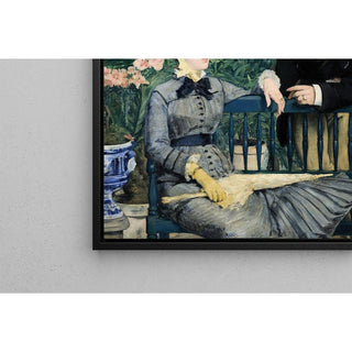 Dans la serre - Edouard Manet | Reproduction Tableau Décoration murale affiche copie