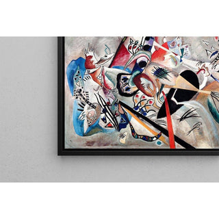 Dans le gris - Wassily Kandinsky | Reproduction Tableau Décoration murale affiche copie