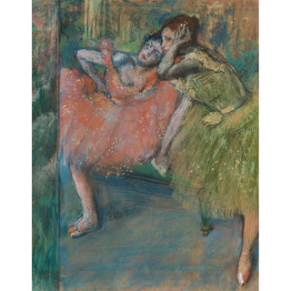 Danseuses au foyer - Edgar Degas | Reproduction Tableau Décoration murale affiche copie