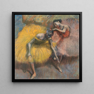Deux Danseuses Jaunes et Roses - Edgar Degas
