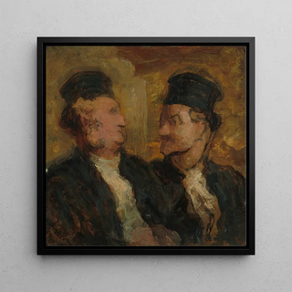 Deux avocats - Honoré Daumier
