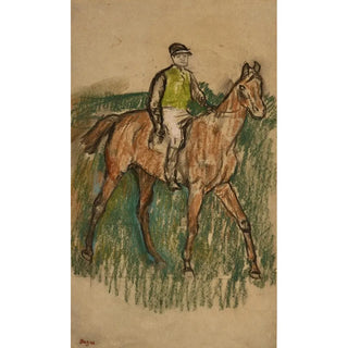 Edgar Degas - Jockey cheval.webp