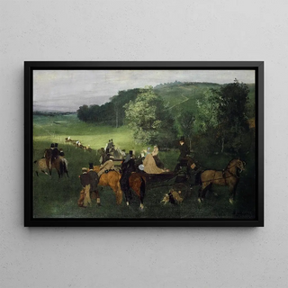 Edgar Degas - On The Racecourse The Race.webp