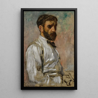 Edgar Degas - Portrait dartiste Lon Bonnat.webp