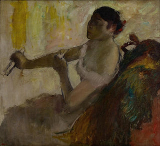 Edgar Degas - Portrait de Mlle Rose Caron Portrait of Rose Caron.webp