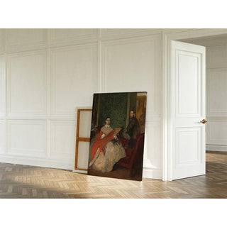 Edmondo and Thérèse Morbilli - Edgar Degas | Reproduction Tableau Décoration murale affiche copie