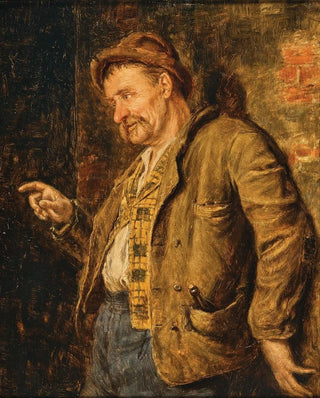 Eduard von Grtzner - A Cheerful Forester.webp