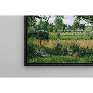 Effet de lumière du matin, Eragny - Camille Pissarro | Reproduction Tableau Décoration murale affiche copie