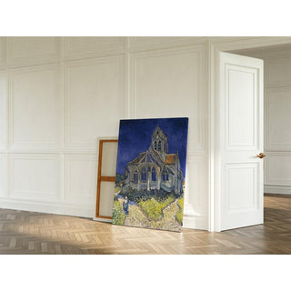 Eglise Auvers-sur-Oise - Vincent Van Gogh | Reproduction Tableau Décoration murale affiche copie