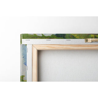 Église de Vieux Moulin près de Compiègne Oise - Suzanne Valadon | Reproduction Tableau Décoration murale affiche copie