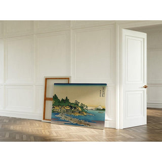 Enoshima dans la province de Sagami - Katsushika Hokusai | Reproduction Tableau Décoration murale affiche copie