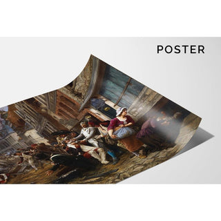 Episode du siège de Lille de Georges Gaston | Reproduction Tableau Décoration murale affiche copie