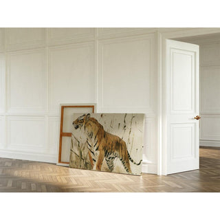 Étude d’un tigre - Wilhelm Kuhnert | Reproduction Tableau Décoration murale affiche copie