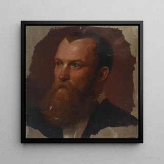 Étude de la tête d'un jeune homme accompli - Adolf Schröter