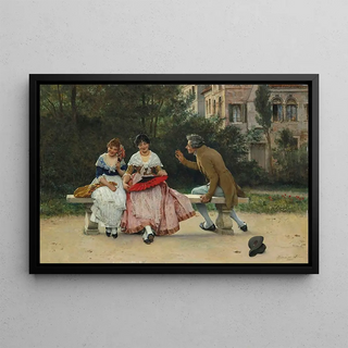 Eugen von Blaas - In the Park.webp