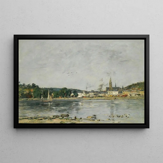 Eugne Boudin - CaudebecEnCaux Le Quai De La Seine.webp