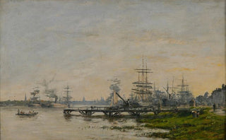 Eugne Boudin - Le port de Bordeaux vu du quai de Bacalan.webp