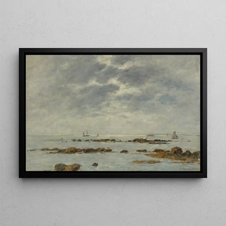 Eugne Boudin - Marine St VaastLa Hougue Manche.webp