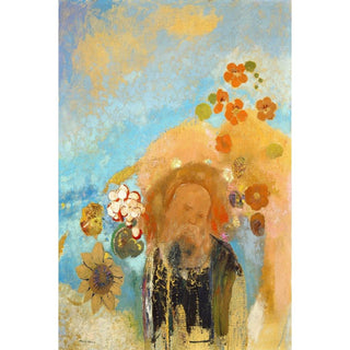 Evocation de Roussel - Odilon Redon | Reproduction Tableau Décoration murale affiche copie