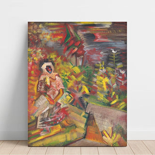 Femme paysanne - Arnold Peter Weisz-Kubínčan | Reproduction Tableau Décoration murale affiche copie