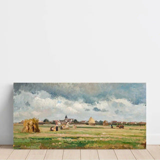 Fenaison - Camille Pissarro | Reproduction Tableau Décoration murale affiche copie