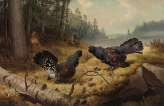 Ferdinand von Wright - The Fighting Capercaillies.webp