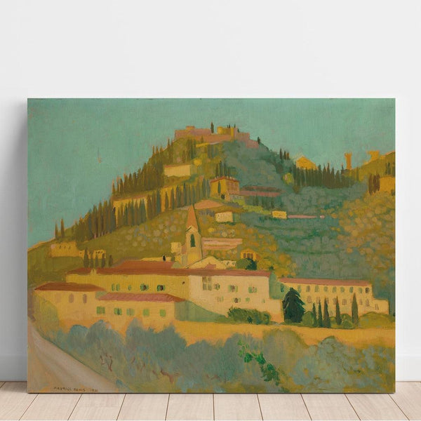 Reproduktion av målningen Fiésole - Maurice Denis