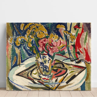 Fleurs - Henry Lyman Sayën | Reproduction Tableau Décoration murale affiche copie