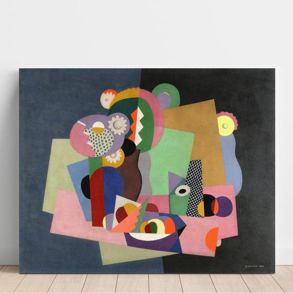 Reproduktion av målningen Blommor och frukter - Georges Valmier