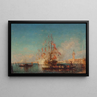 Flix Ziem - Le Coup De Canon.webp